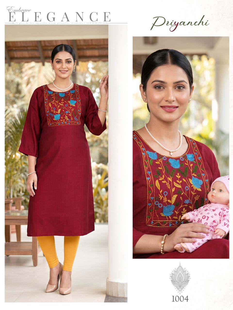 PRIYANCHI FEEDING KURTI Kurti manufacturer in Mumbai