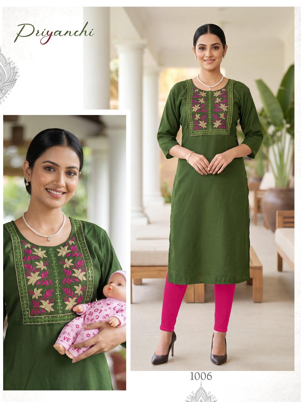 PRIYANCHI FEEDING KURTI Kurti manufacturer in Mumbai