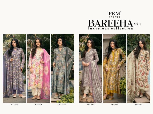 PRM TRENDZ BAREEHA VOL-2 Bulk salwar kameez suppliers