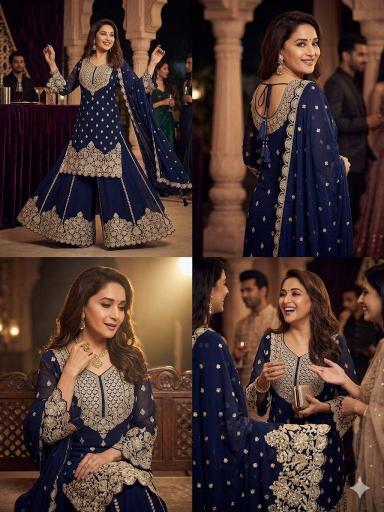 QUEEN MADHURI DIXIT PARTY WEAR Wholesale salwar kameez in Ahmedabad