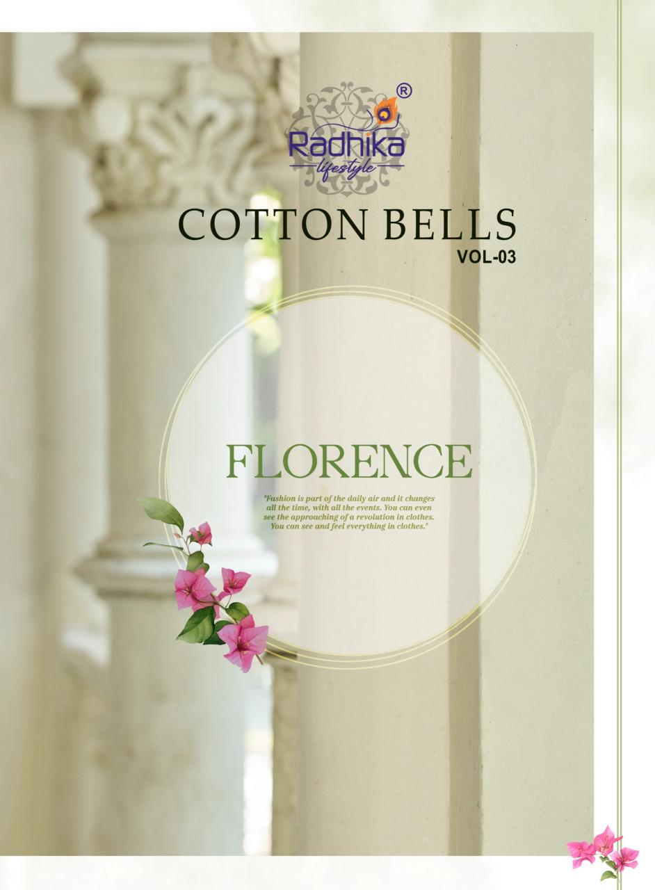 RADHIKA LIFE STYLE COTTON BELLS VOL 3 Ladies kurti wholesalers in Surat