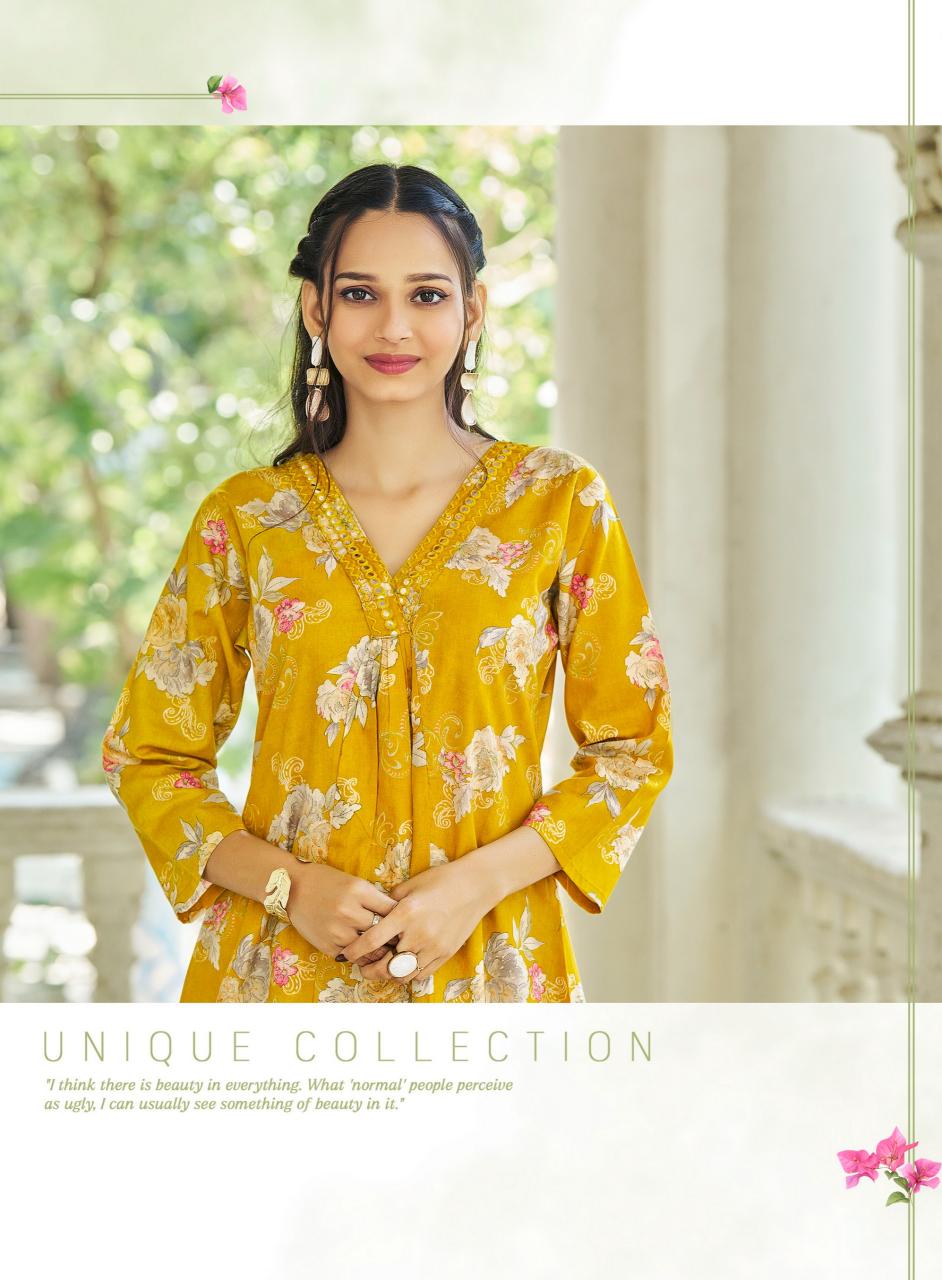 RADHIKA LIFE STYLE COTTON BELLS VOL 3 Ladies kurti wholesalers in Surat