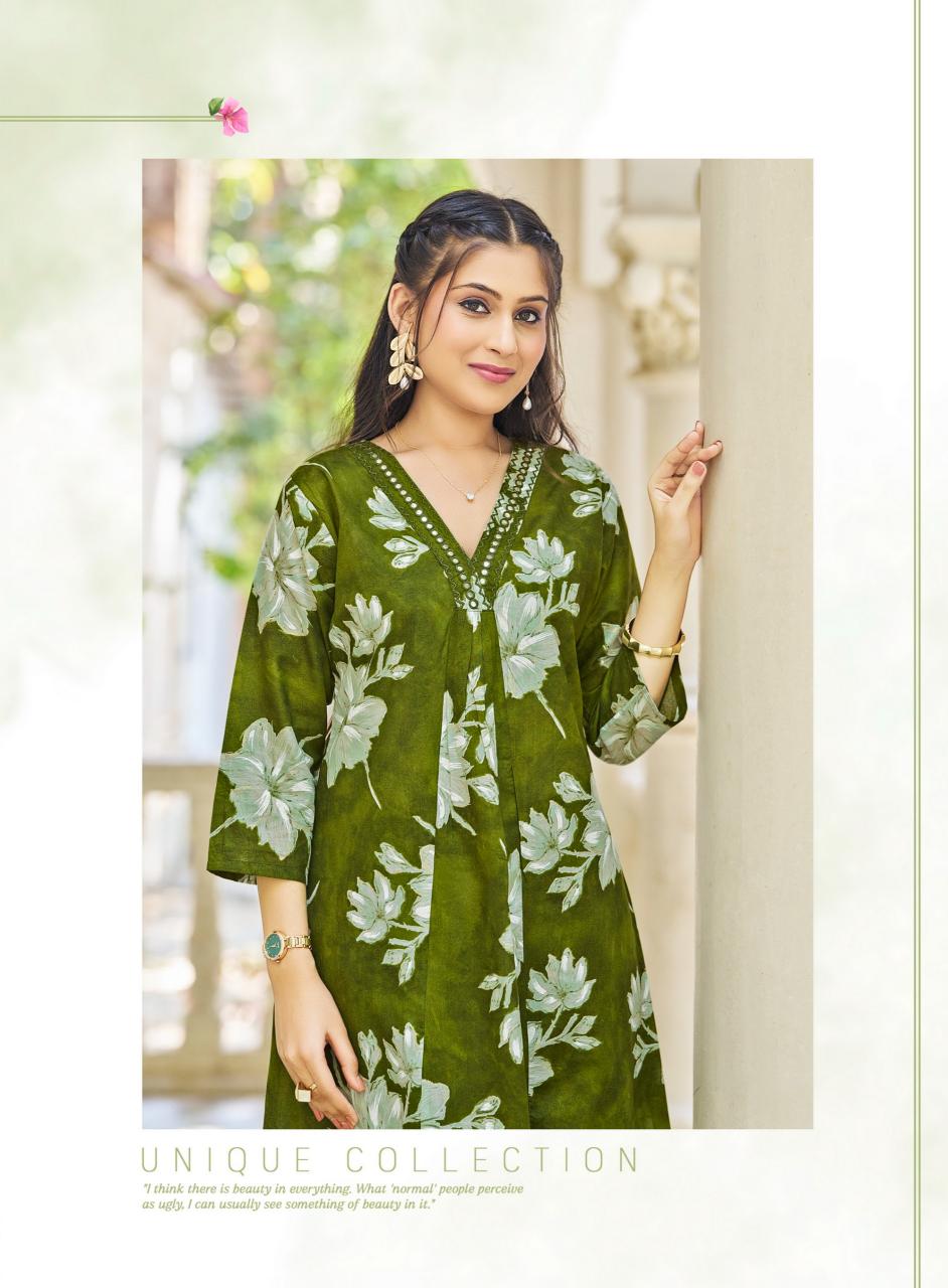 RADHIKA LIFE STYLE COTTON BELLS VOL 3 Ladies kurti wholesalers in Surat