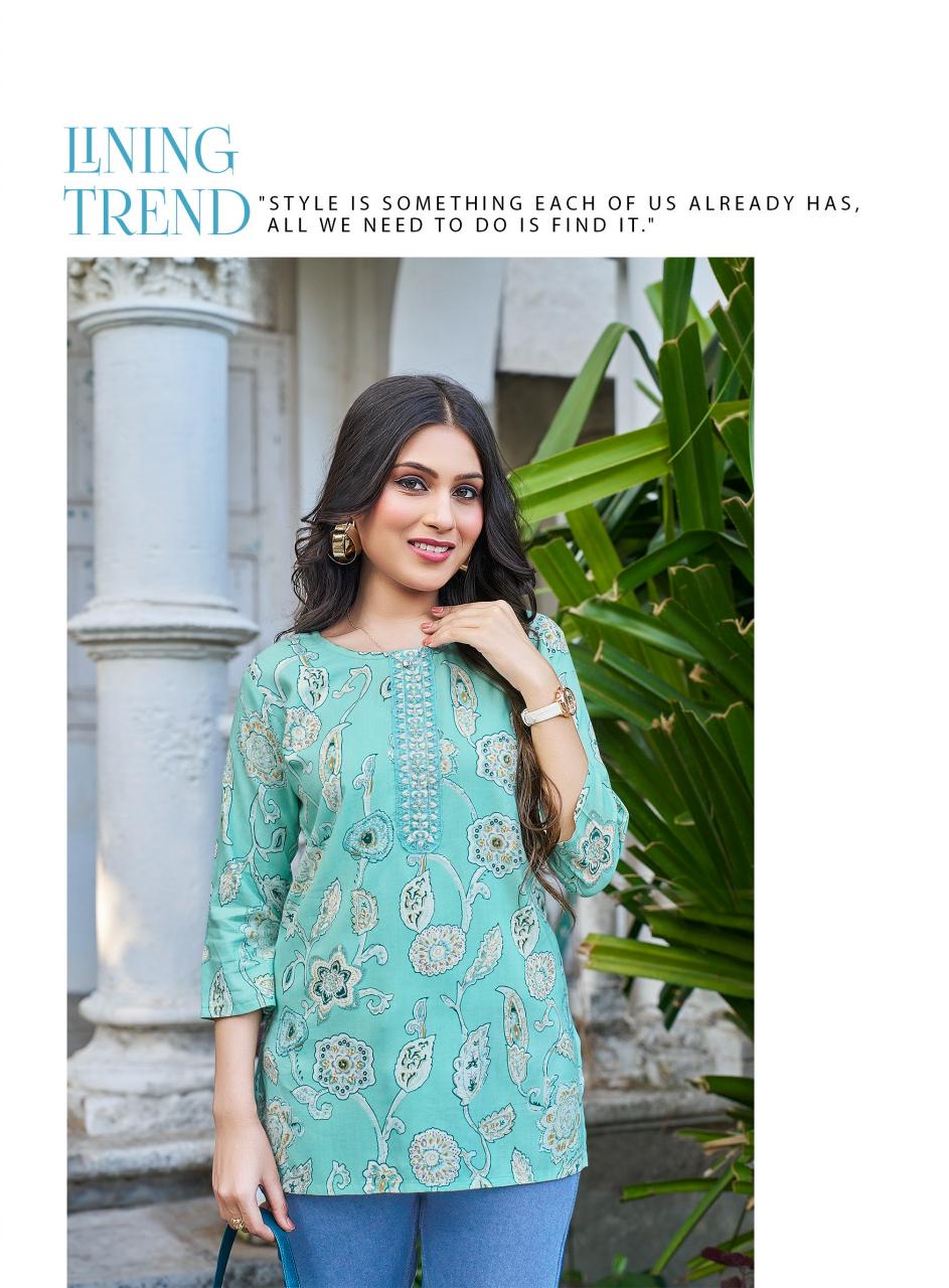 Radhika Lifestyle Evara vol 1 catalog branded kurti wholesale suppliers in mumbai 