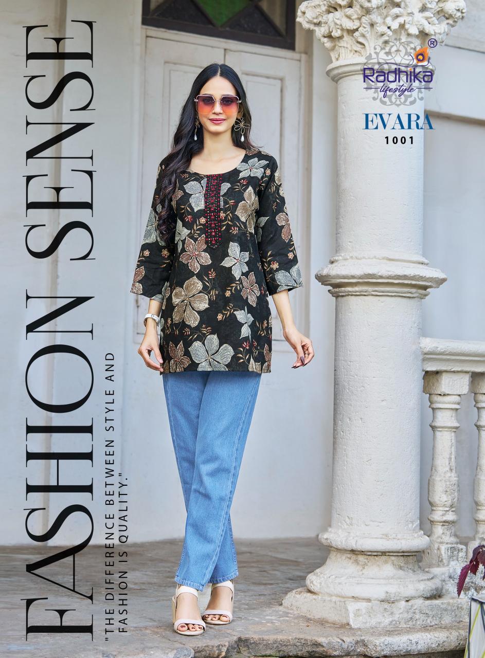 Radhika Lifestyle Evara vol 1 catalog branded kurti wholesale suppliers in mumbai 