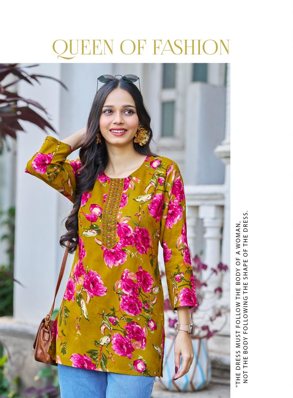 Radhika Lifestyle Evara vol 1 catalog branded kurti wholesale suppliers in mumbai 