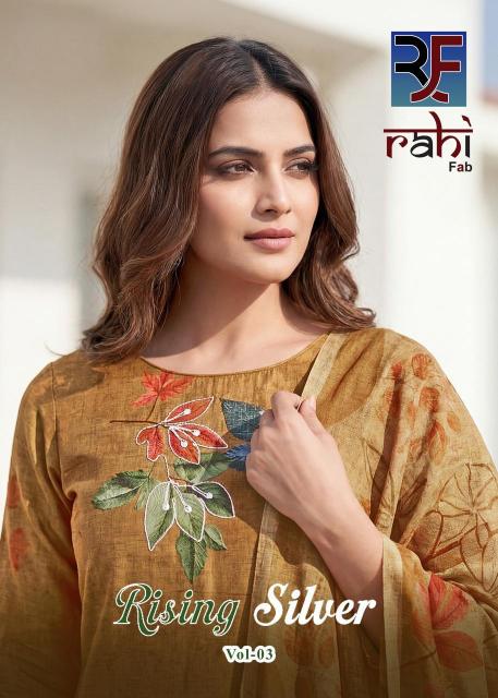 Rahi Rising Silver Vol-3 – Kurti Pant With Dupatta - Wholesale Catalog