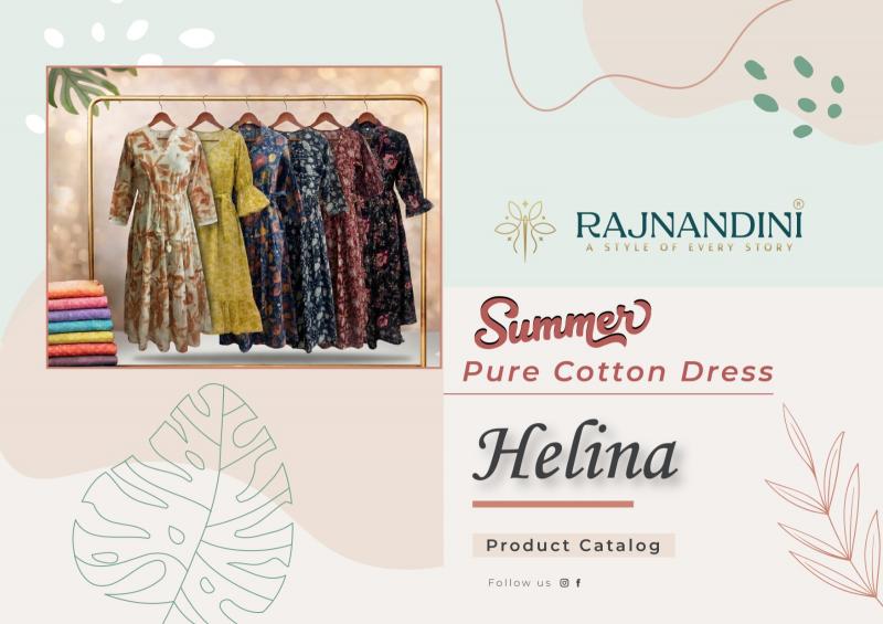 Rajnandini Helina Designer kurtis wholesale in Surat