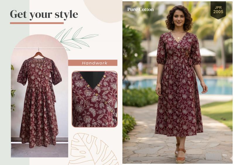Rajnandini Helina Designer kurtis wholesale in Surat