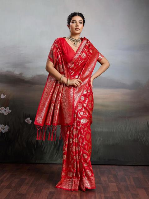 RAJWADA SILK VOL 2 by SHREE SHYAM FASHION fancy designer Soft SILK BLEND fabric saree wholesale with Fancy latkan