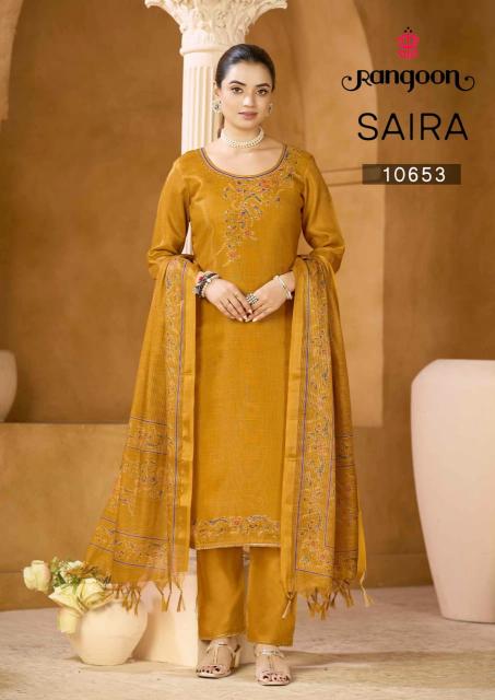 Rangoon Saira catalog branded kurti wholesale online