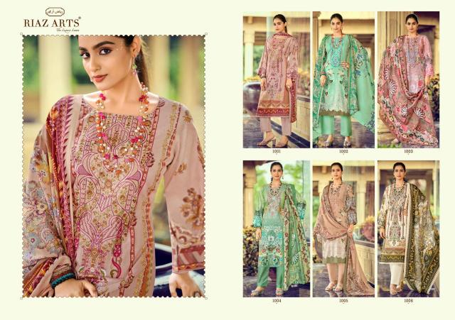 Riaz Arts Musafir Vol 36 Catalog surat dress material