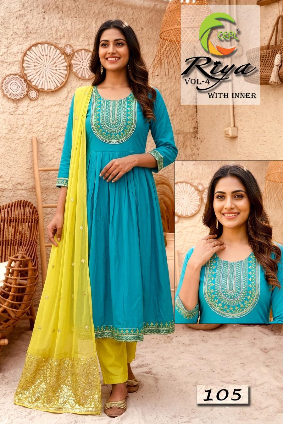 RIYA VOL-4 Bangalore kurti wholesale