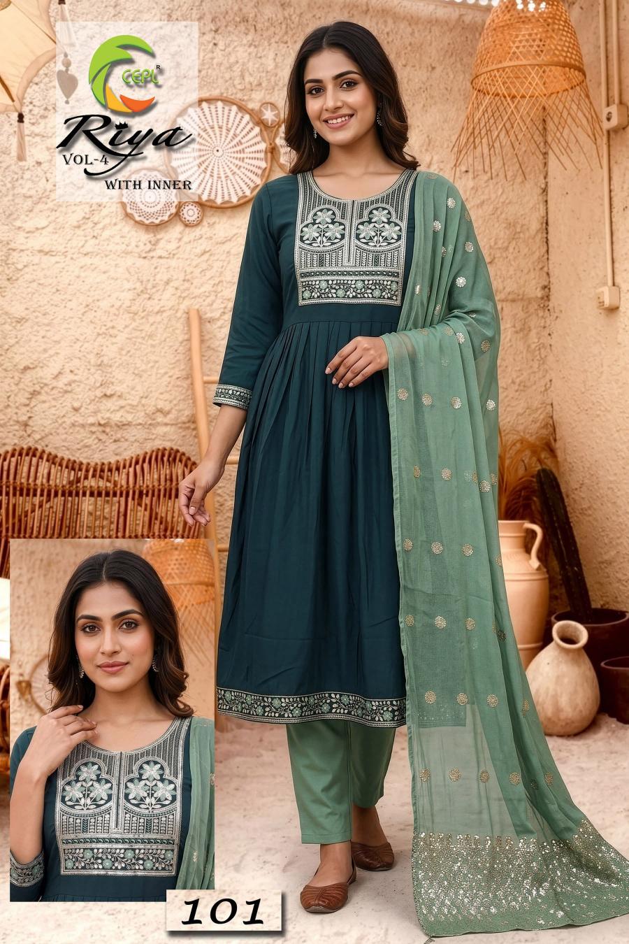 RIYA VOL-4 Bangalore kurti wholesale