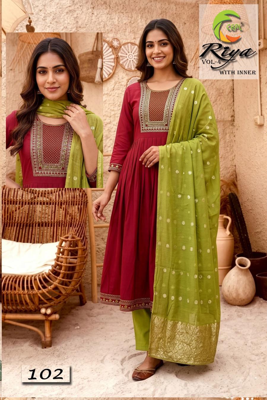 RIYA VOL-4 Bangalore kurti wholesale
