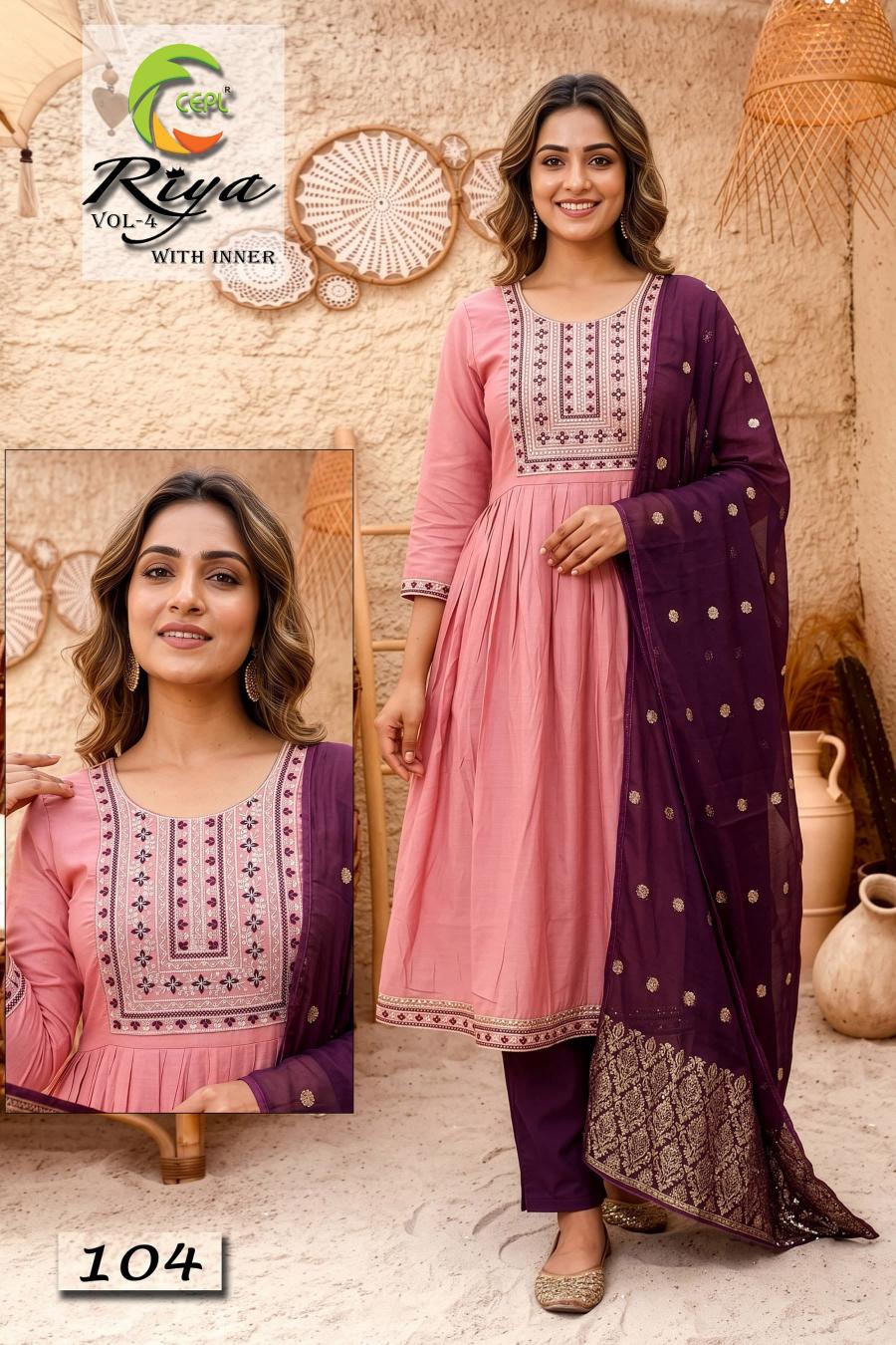 RIYA VOL-4 Bangalore kurti wholesale