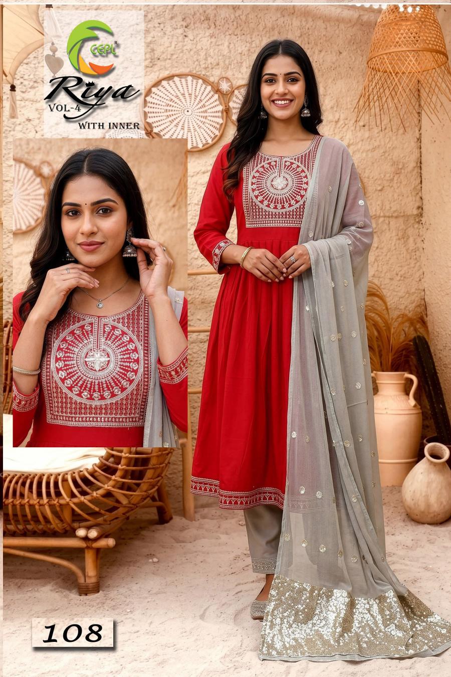 RIYA VOL-4 Bangalore kurti wholesale