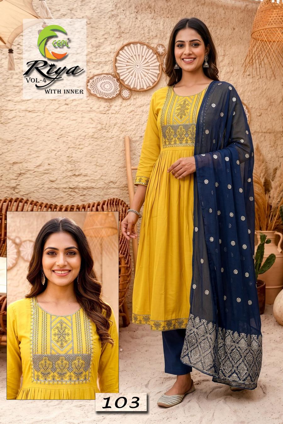 RIYA VOL-4 Bangalore kurti wholesale