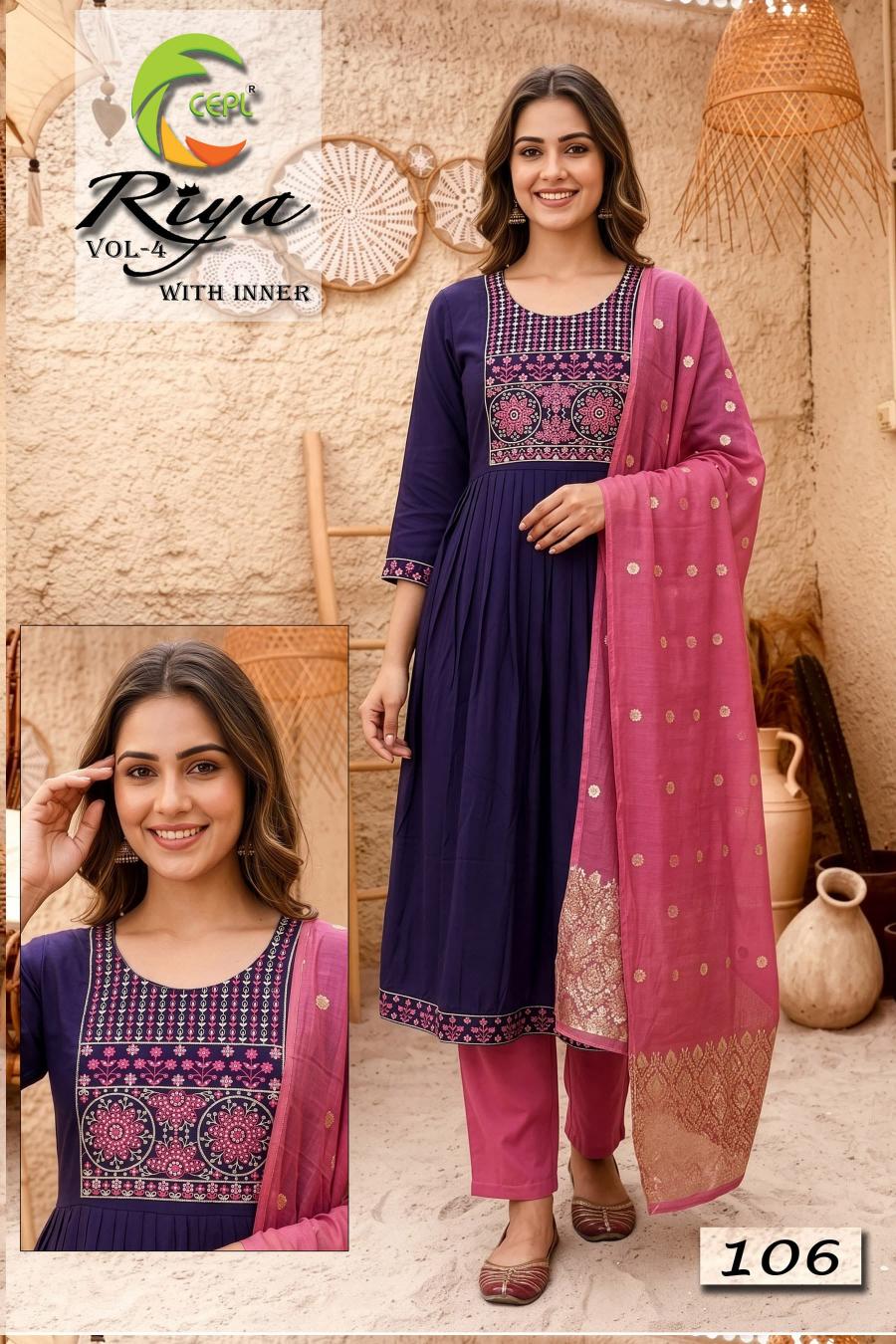 RIYA VOL-4 Bangalore kurti wholesale