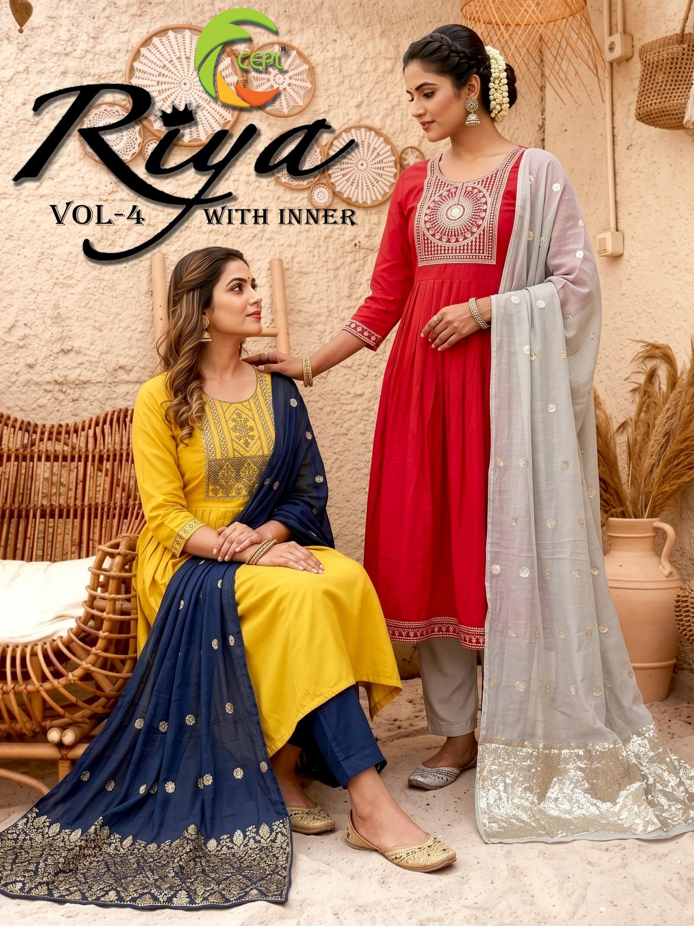 RIYA VOL-4 Bangalore kurti wholesale