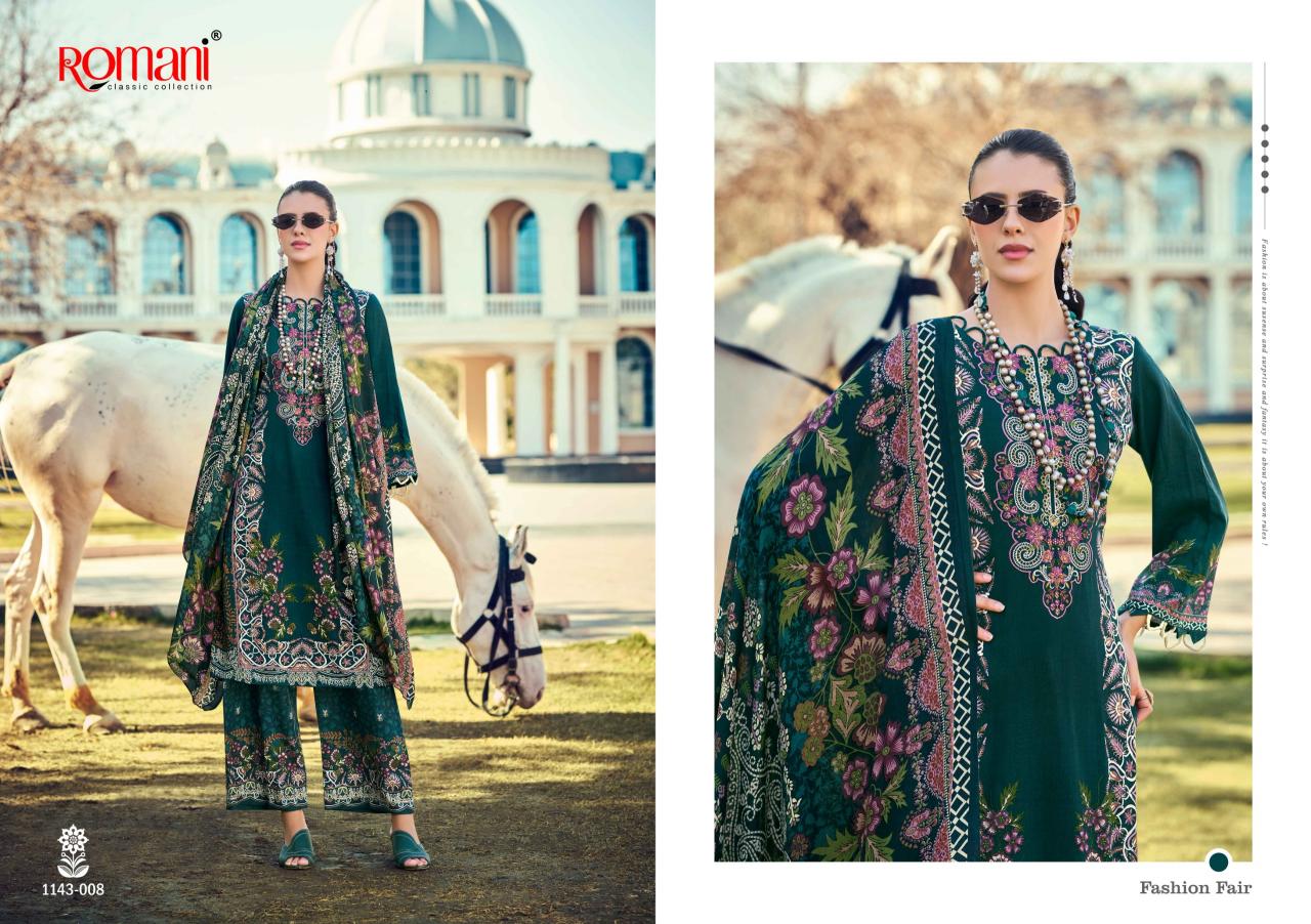 Romani Mahira Vol 8 Catalog surat dress material online