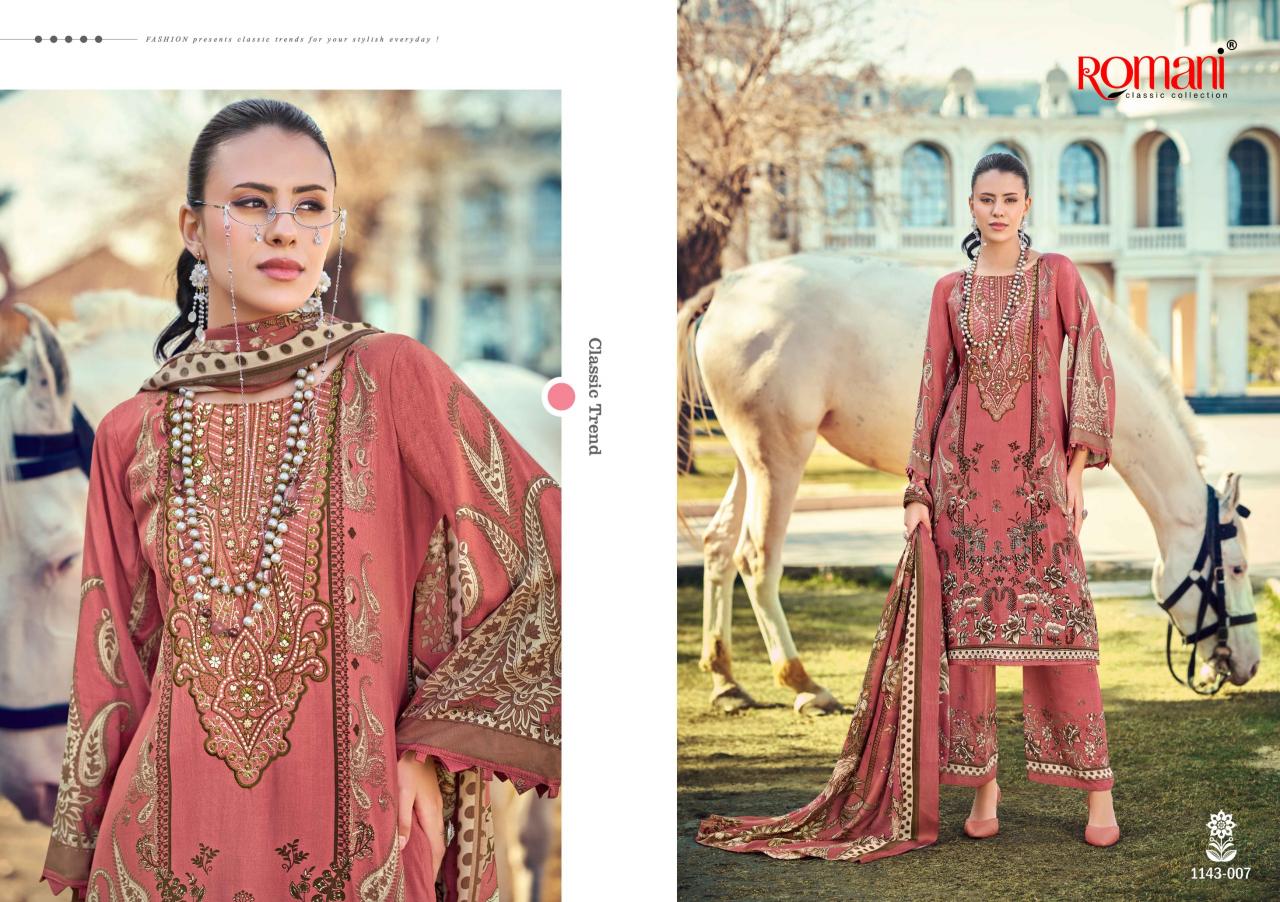 Romani Mahira Vol 8 Catalog surat dress material online