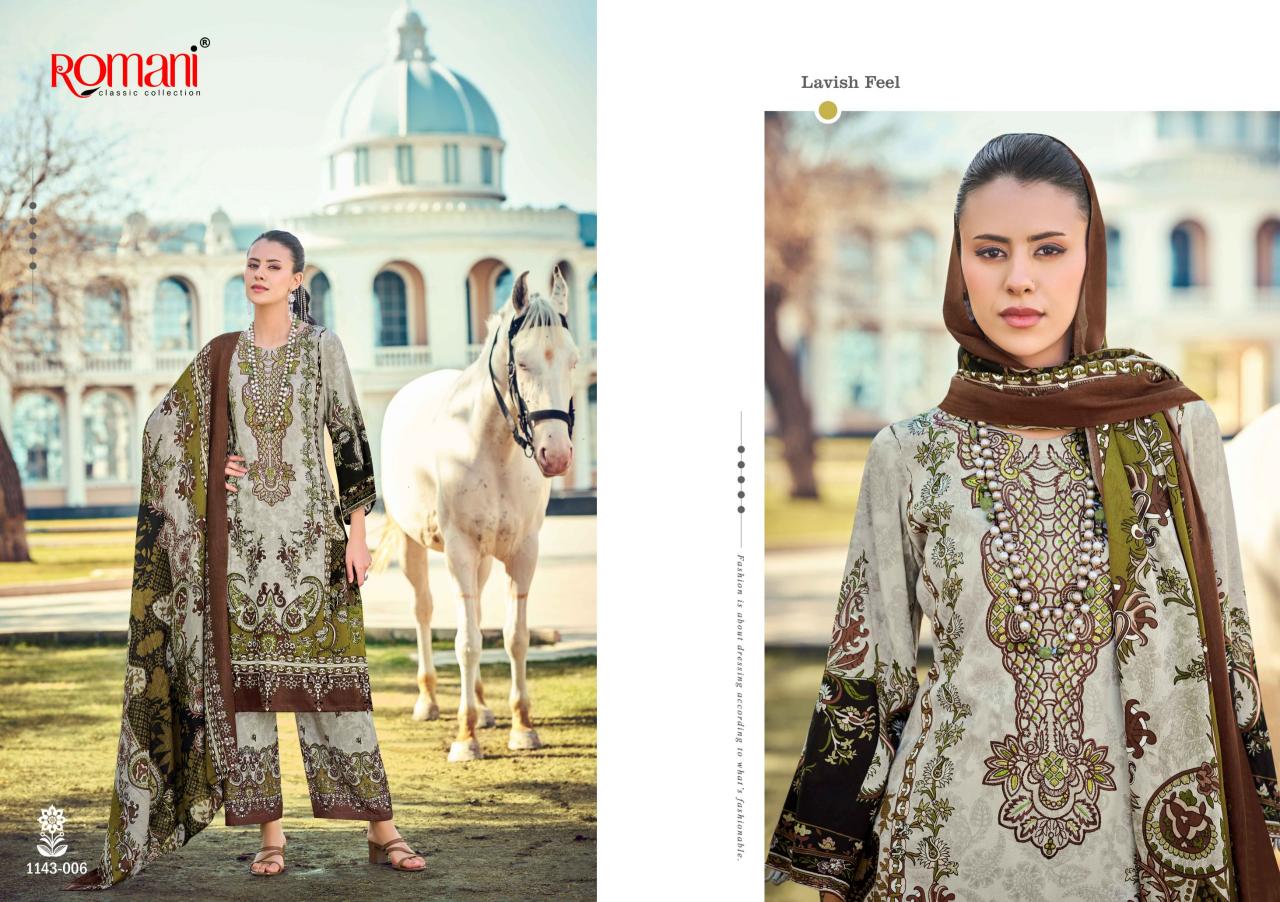 Romani Mahira Vol 8 Catalog surat dress material online