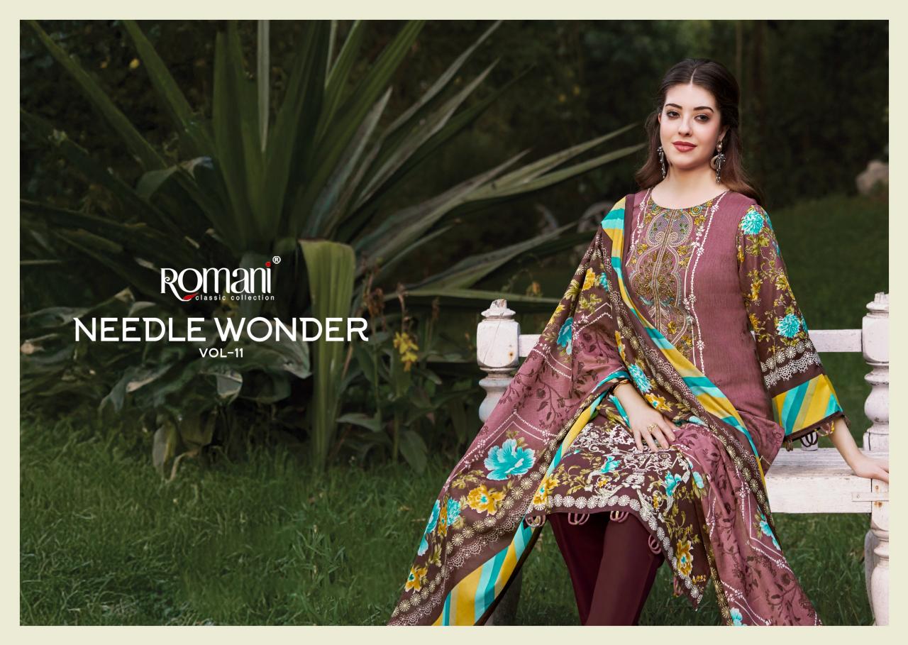 ROMANI NEEDLE WONDER VOL 11 Salwar kameez wholesale suppliers