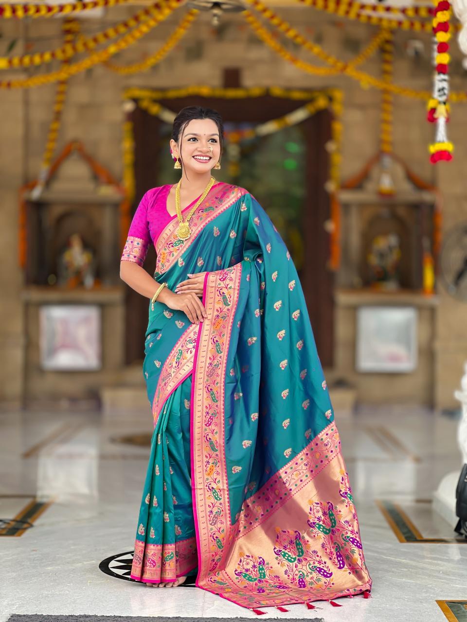 Royal Paithani Saree market in Gujarat