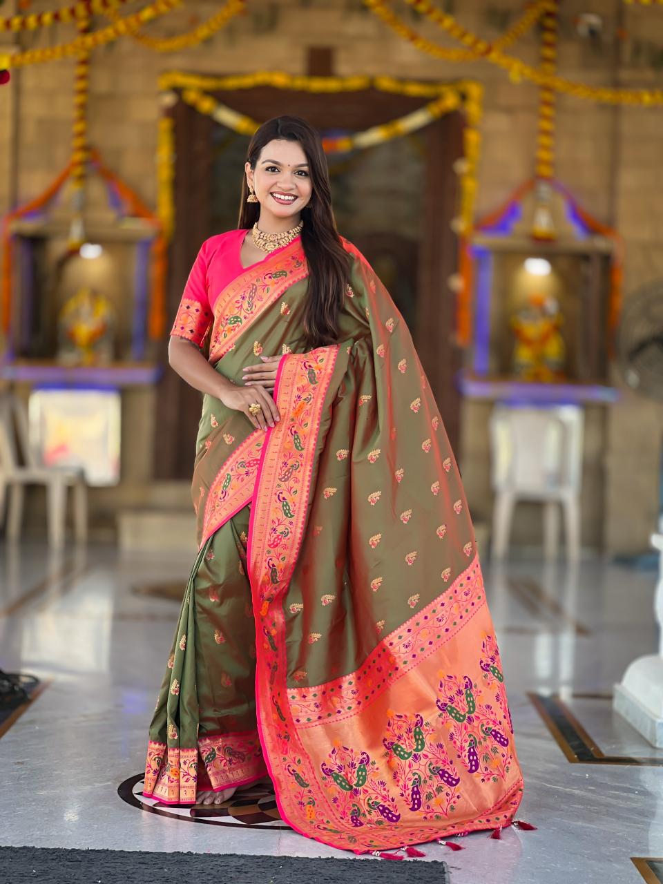 Royal Paithani Saree market in Gujarat