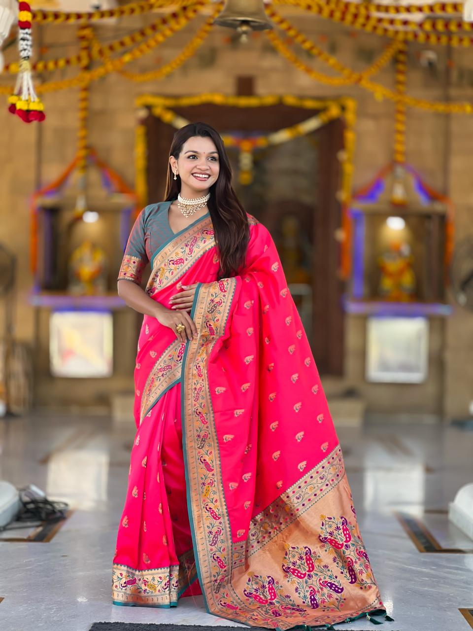 Royal Paithani Saree market in Gujarat