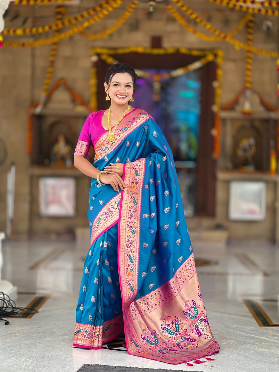 Royal Paithani Saree market in Gujarat