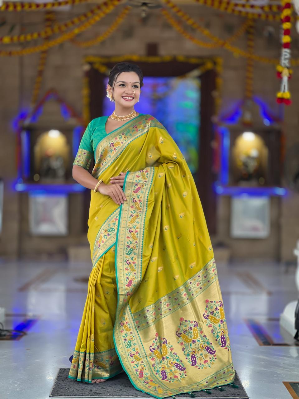 Royal Paithani Saree market in Gujarat