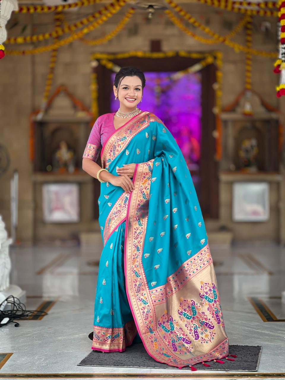 Royal Paithani Saree market in Gujarat