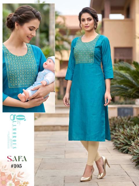 SAFA FEEDING KURTI Kurti materials in mumbai for wholesale