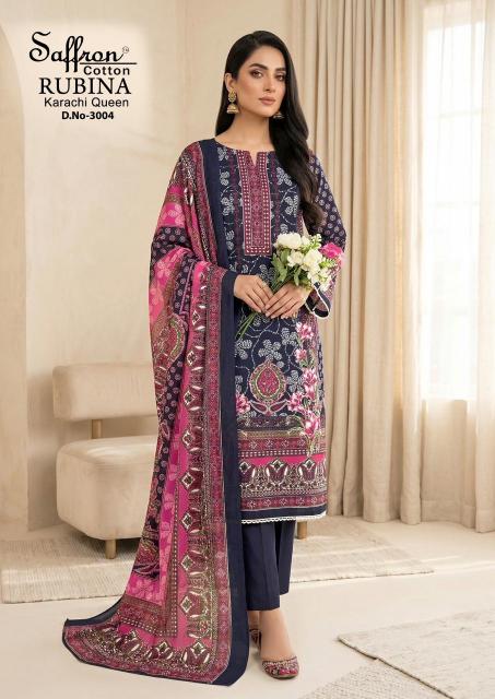Saffron Rubina Vol-3 – Karachi Dress Material - Wholesale Catalog