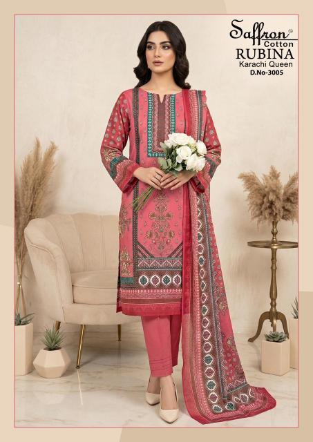 Saffron Rubina Vol-3 – Karachi Dress Material - Wholesale Catalog