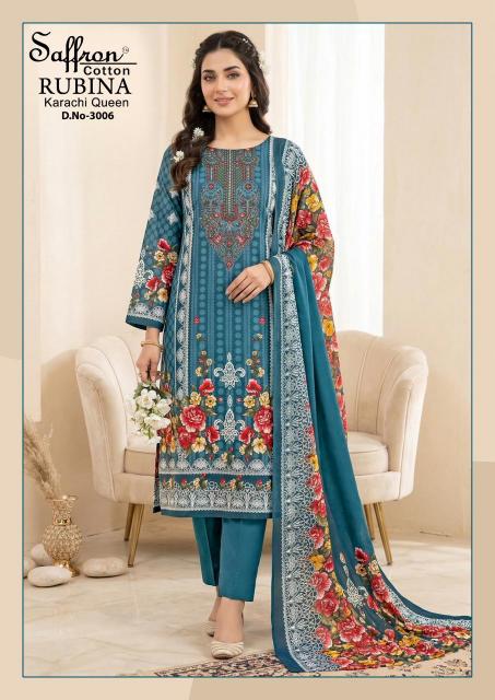 Saffron Rubina Vol-3 – Karachi Dress Material - Wholesale Catalog