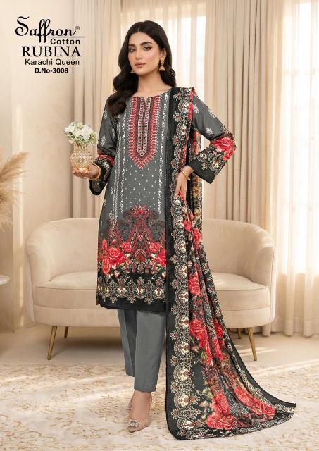 Saffron Rubina Vol-3 – Karachi Dress Material - Wholesale Catalog