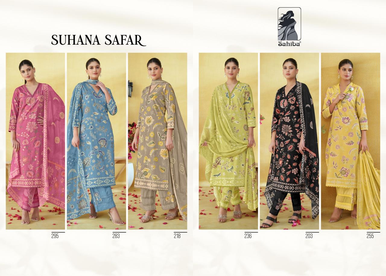 SAHIBA SUHANA SAFAR Wholesale designer salwar suits in Delhi