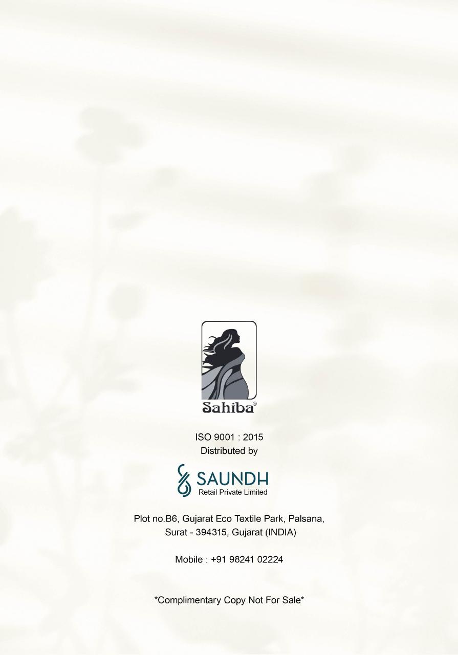 SAHIBA SUHANA SAFAR Wholesale designer salwar suits in Delhi