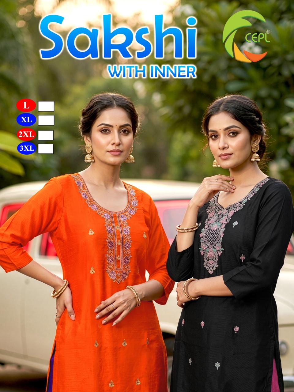 SAKSHI VATICAN SILK Kurti exporters in Delhi
