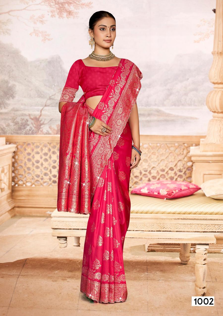 Saroj Arzoo silk jharkan vol.1  silk saree in surat with price wholesale