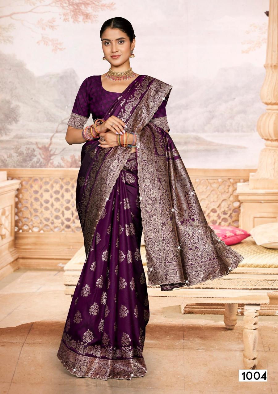 Saroj Arzoo silk jharkan vol.1  silk saree in surat with price wholesale
