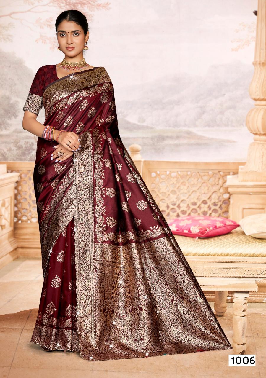 Saroj Arzoo silk jharkan vol.1  silk saree in surat with price wholesale