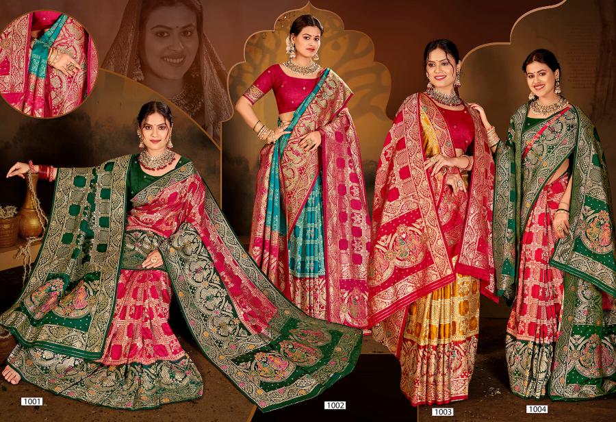 Saroj Megha satin saroski dupatta vol.1 satin silk in surat with price wholesale