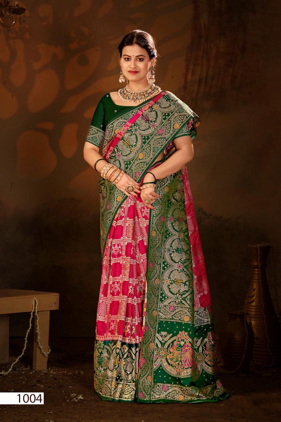Saroj Megha satin saroski dupatta vol.1 satin silk in surat with price wholesale