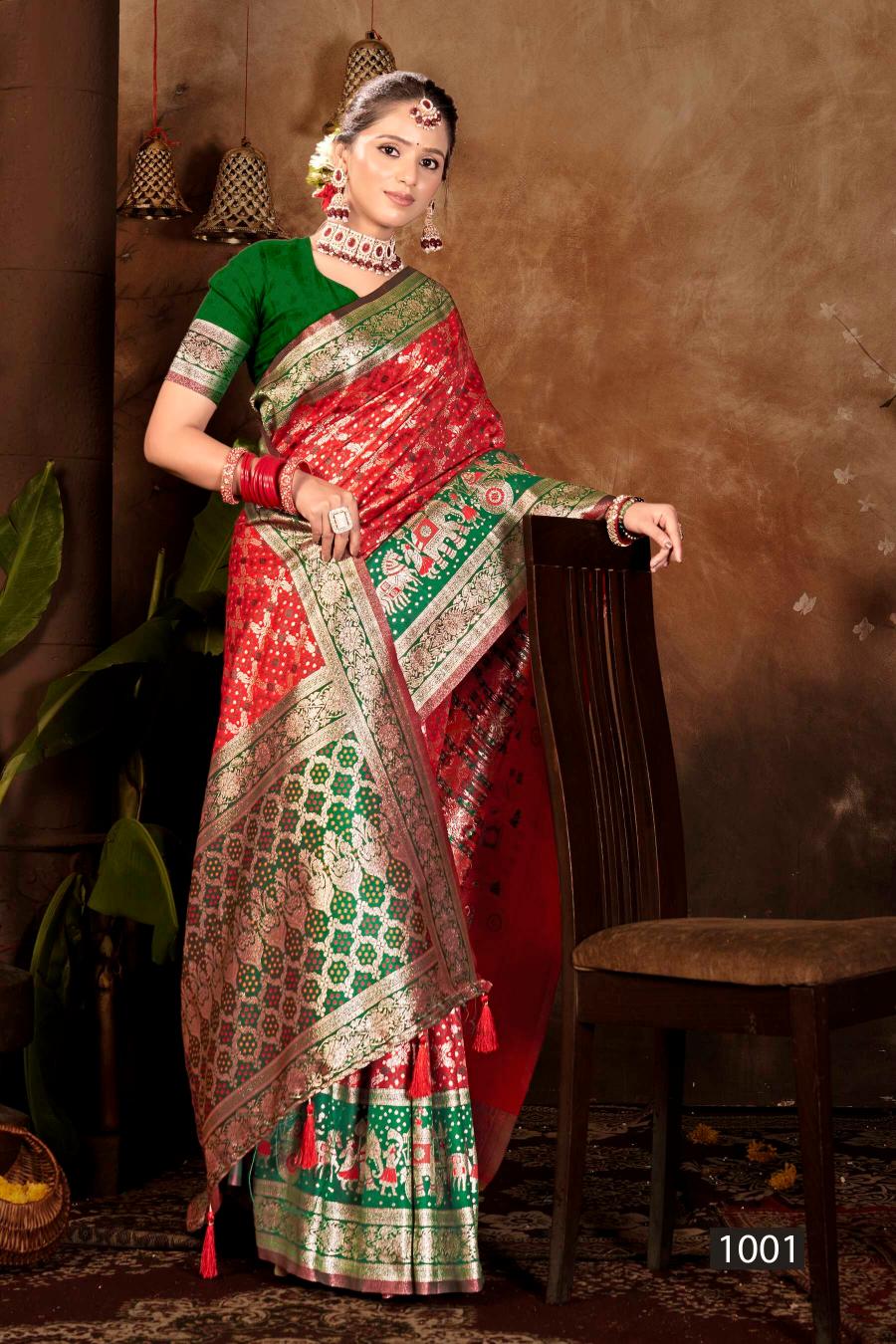 Saroj Ratnaraj silk saroski vol.1 silk saree in surat with price wholesale