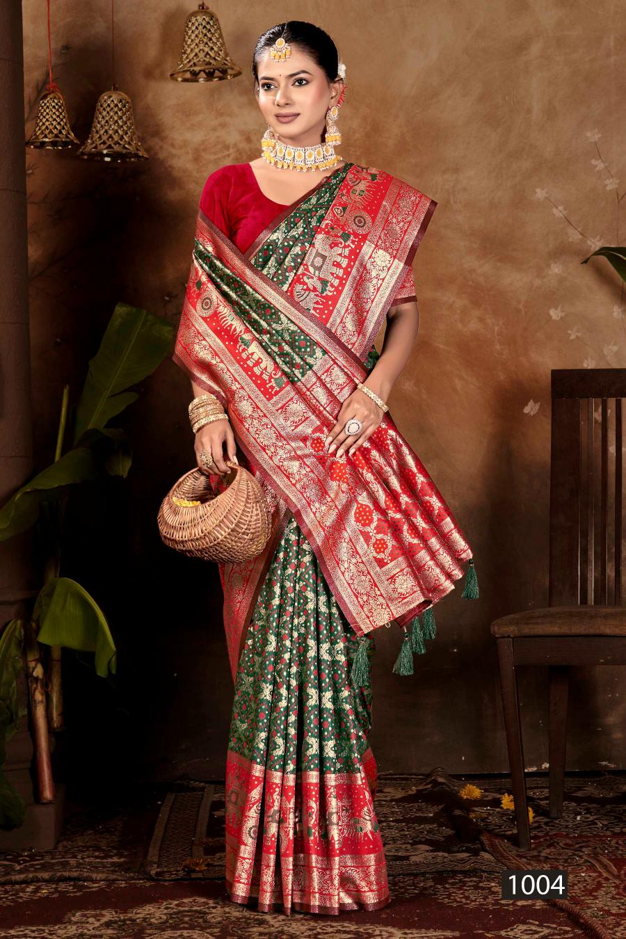 Saroj Ratnaraj silk saroski vol.1 silk saree in surat with price wholesale