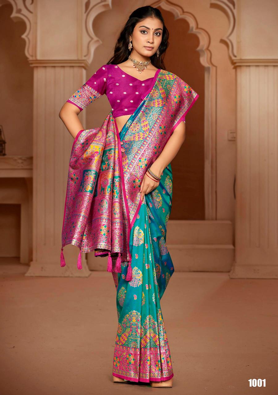 Saroj  Shivdhara silk vol.1 Silk saree in surat with price wholesale